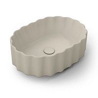 Раковина ARTBASIN Conchiglia 53х38 песочная мат. CC.wb.50\SAN