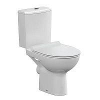 Компакт NATURE CLEAN ON 011 3/5л. (гориз. вып, дюр. сид. slim, lifting, easy-off, ниж. под.) белый, 1с, 65410