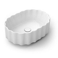 Раковина ARTBASIN Conchiglia 50х36,6 белый мат. CC.wb.50\WHT.M