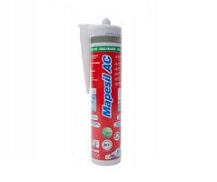 Герметик силиконовый MAPEI Mapesil AC №114 (Антрацит) 310 мл (Германия)