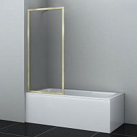 Abens 20W01-80 Brushed gold Fixed Стеклянная шторка