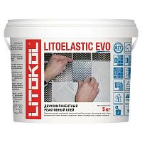 Двухкомпонентный клей LITOELASTIC EVO A+B 5 кг