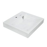 Умывальник на стиральную машину Space 55 ВКС Белый S1, WB.WM/Space/55-C/WHT.G/S1