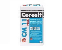 Клей для плитки Ceresit CM 11 Plus повышенной фиксации  25 кг